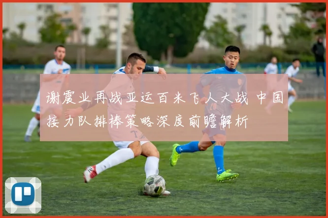 谢震业再战亚运百米飞人大战 中国接力队排棒策略深度前瞻解析
